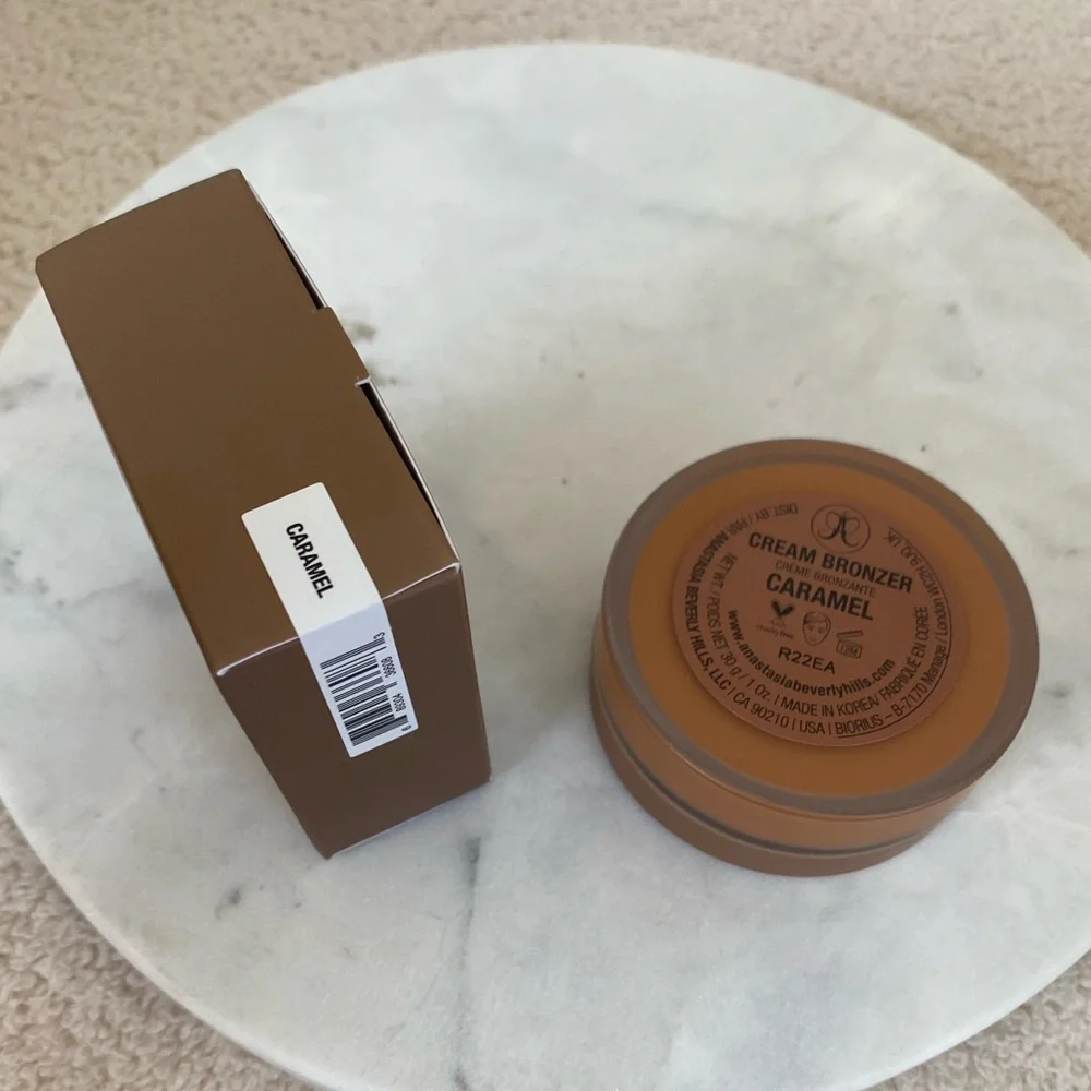 NIB Anastasia Beverly Hills Cream Bronzer | Caramel - Tan Deep Warm Undertones